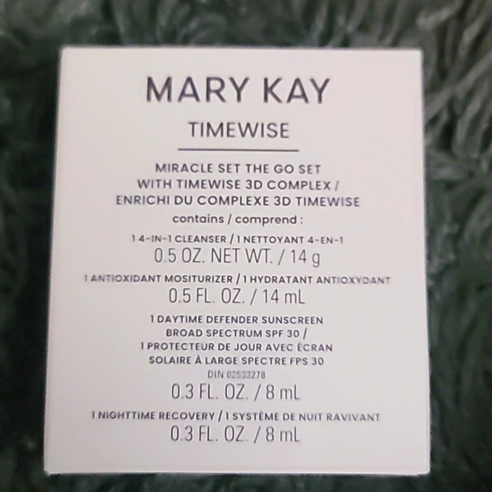 🧼🧴NIB Mary Kay TimeWise Miracle Set The Go Set: Normal to Dry 🧴🧼